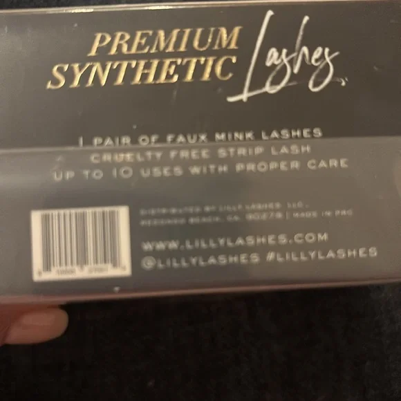 BUNDLE OF 8 PAIRS Lilly Lashes Premium Synthetic Faux Mink Eyelashes BNIB/SEALED - Picture 3 of 12